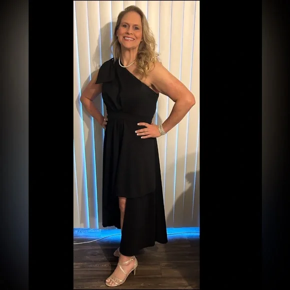 Grace Karin | Dresses | Grace Karin One Shoulder Formal Dress Black Like  New Worn Once Size L | Poshmark
